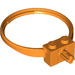 LEGO Oranje Ring / Hoop met As (43373)