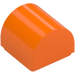 LEGO Orange Slope 1 x 1 Curved (49307)