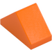 LEGO Orange Slope 1 x 2 (45°) Double with Inside Stud Holder (3044)