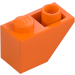 LEGO Oranje Helling 1 x 2 (45°) Omgekeerd (3665)