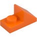 LEGO Orange Slope 1 x 2 (45°) with Plate (15672 / 92946)