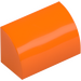 LEGO Orange Backe 1 x 2 Böjd (37352 / 98030)