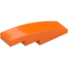 LEGO Orange Slope 1 x 4 Curved (11153 / 61678)