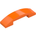 LEGO Orange Slope 1 x 4 Curved Double (93273)