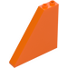 LEGO Orange Slope 1 x 6 x 5 (55°) with Bottom Stud Holder (2937)