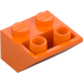 LEGO Naranja Con pendiente 2 x 2 (45°) Invertido con espaciador plano debajo (3660)