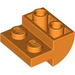 LEGO Oranje Helling 2 x 2 x 1 Gebogen Omgekeerd (1750)
