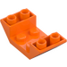 LEGO Orange Slope 2 x 4 (45°) Double Inverted with Open Center (4871)