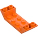 LEGO Orange Slope 2 x 6 (45°) Double Inverted with Open Center (22889)