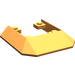 LEGO Orange Slope 6 x 6 with Cutout (2876)