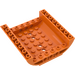 LEGO Orange Steigung 8 x 8 x 2 Gebogen Invertiert Doppelt (54091)