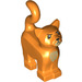 LEGO Oranje Standing Kat met Lang Staart met Angry Gezicht (79149 / 80829)