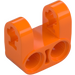 LEGO Orange Technic Cross Block fork 2 x 2 (69819)