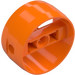 LEGO Oranje Technic Cilinder met Midden Staaf (41531 / 77086)