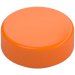 LEGO Orange Tile 1 x 1 Round (98138)