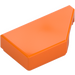 LEGO Orange Tile 1 x 2 45° Angled Cut Right (5092)