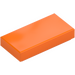 LEGO Orange Tile 1 x 2 with Groove (3069 / 30070)