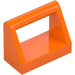 LEGO Orange Tile 1 x 2 with Handle (2432)