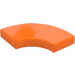 LEGO Orange Tile 2 x 2 Curved Corner (27925)