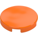 LEGO Orange Tile 2 x 2 Round with Bottom Stud Holder (14769)