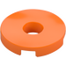 LEGO Orange Tile 2 x 2 Round with Hole in Center (15535)