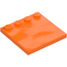 LEGO Orange Tile 4 x 4 with Studs on Edge (6179)