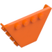 LEGO Orange Trapezoid Tipper Fin 6 x 4 avec Tenons (30022)