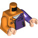LEGO Orange Two-Gesicht&#039;s Henchman Torso mit Dark Purple Links Arm (973 / 76382)