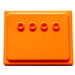 LEGO Orange Wall Plate (6836)