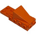 LEGO Orange Keil 2 x 3 mit Backstein 2 x 4 Seitenbolzen und Platte 2 x 2 (2336)