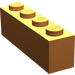 LEGO Orange Wedge 2 x 4 Sloped Left (43721)