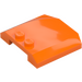 LEGO Orange Wedge 4 x 4 Curved (45677)