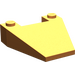 LEGO Orange Keil 4 x 4 ohne Bolzenkerben (4858)
