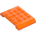 LEGO Orange Pièce de monnaie 4 x 6 x 0.7 Double (32739)