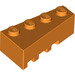 LEGO Orange Keil Backstein 2 x 4 Recht (41767)