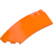 LEGO Orange Wedge Curved 3 x 8 x 2 Left (41750 / 42020)