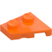 LEGO Orange Wedge Plate 2 x 2 Wing Left (24299)