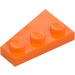 LEGO Oransje Kile Plate 2 x 3 Vinge Høyre  (43722)