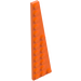 LEGO Orange Wedge Plate 3 x 12 Wing Right (47398)