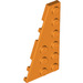 LEGO Orange Coin assiette 3 x 6 Aile La gauche (54384)