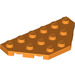 LEGO Orange Keil Platte 3 x 6 mit 45º Ecken (2419 / 43127)