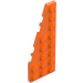 LEGO Oransje Kile Plate 3 x 8 Vinge Venstre (50305)