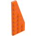 LEGO Orange Keil Platte 3 x 8 Flügel Rechts (50304)