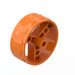 LEGO Orange Wheel 41mm Znap (32247)