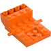 LEGO Orange Wheel Bearing 4 x 6 x 1.33 (24055 / 65348)