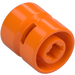 LEGO Orange Rad Felge Ø11.5 x 12 Breit mit gekerbtem Loch (6014)