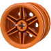 LEGO Orange Rad Felge Ø30.4 x 20 ohne Nadellöcher, ohne verstärkten Rand (54087)