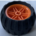 LEGO Naranja Wheel Rim Ø30 x 20 with No Pinholes, with Reinforced Rim with Tire Balloon Wide Ø43 X 26