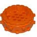 LEGO Orange Wheel with spike Ø62 (64711)