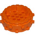 LEGO Oranje Wiel met spike Ø62 (64711)